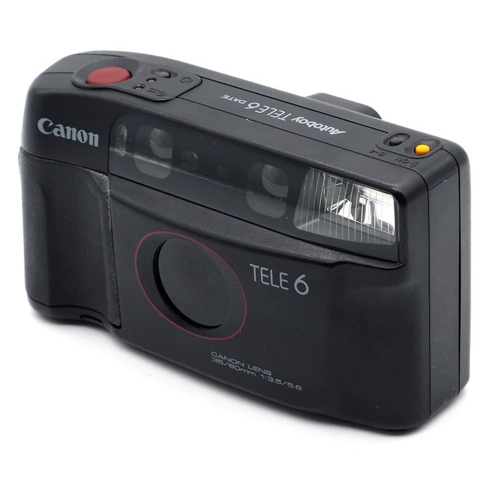 動作品・サンプルあり Canon Autoboy TELE6 フィルムカメラ