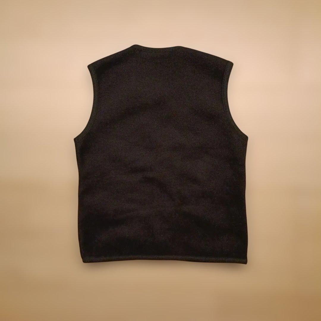 レア 90s パタゴニア ウインターベスト ブラック フリースふかふか USA製