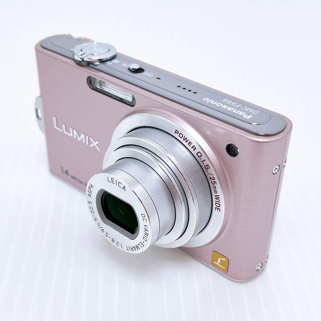 Panasonic DMC-FX66-P コンパクトデジタルカメラ パナソニック