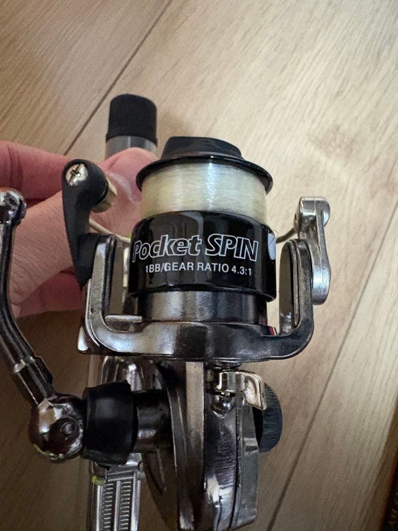 プロックス　ワカサギ釣りセット　リール　穂先　ケース　モータードライブ　PROX