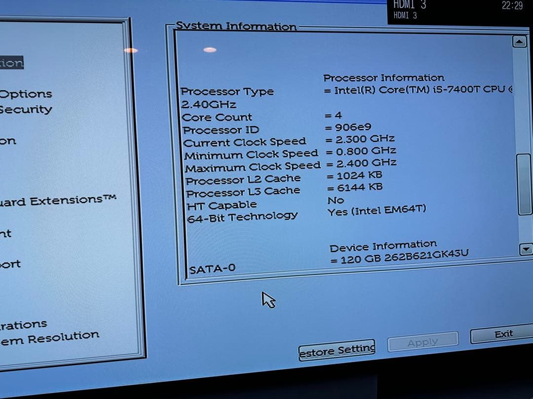 ミニPC Dell OptiPlex 3050 Core i5 16GB Win11Pro