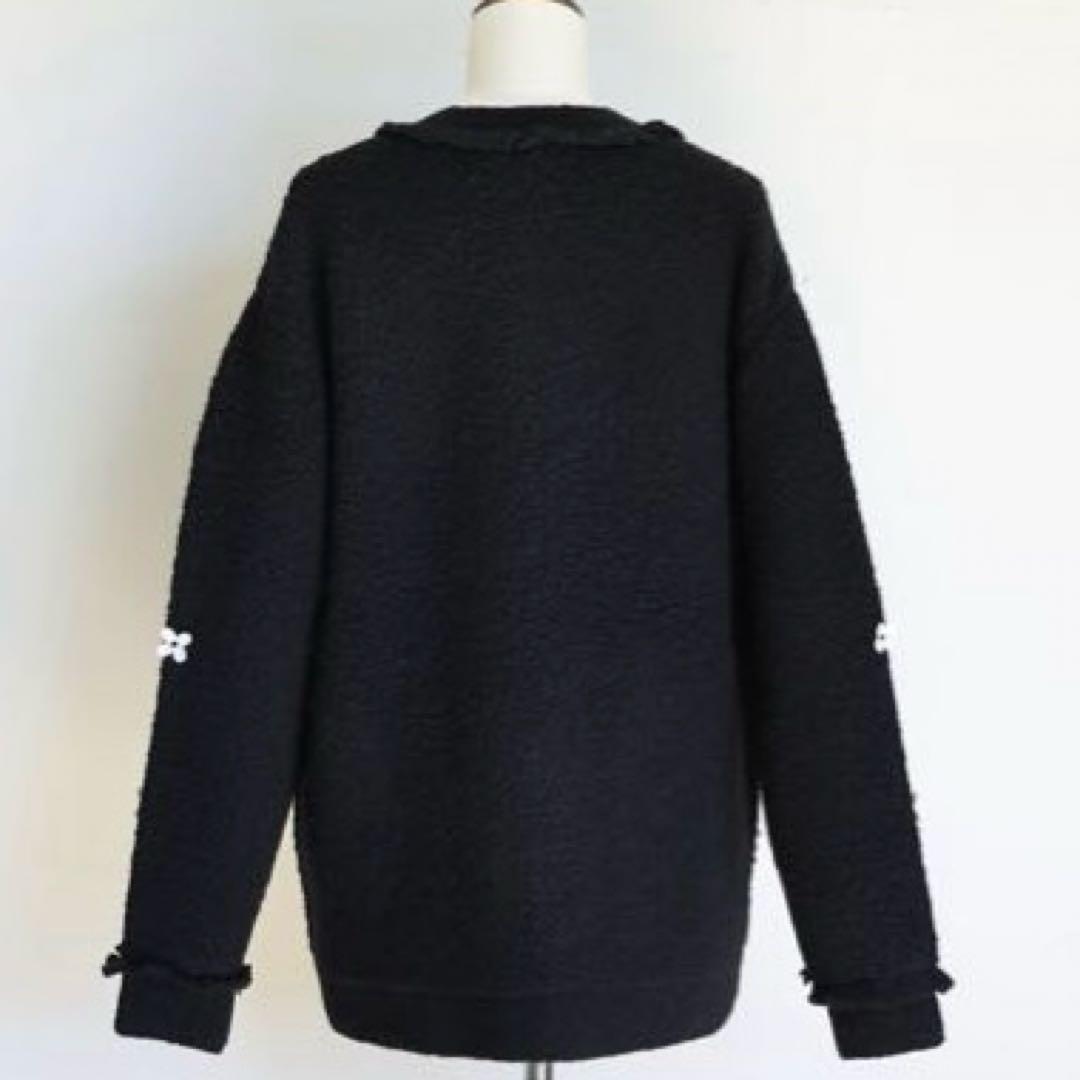 ジプソフィア gypsohila カーディガン　花柄　ブラック　完売品