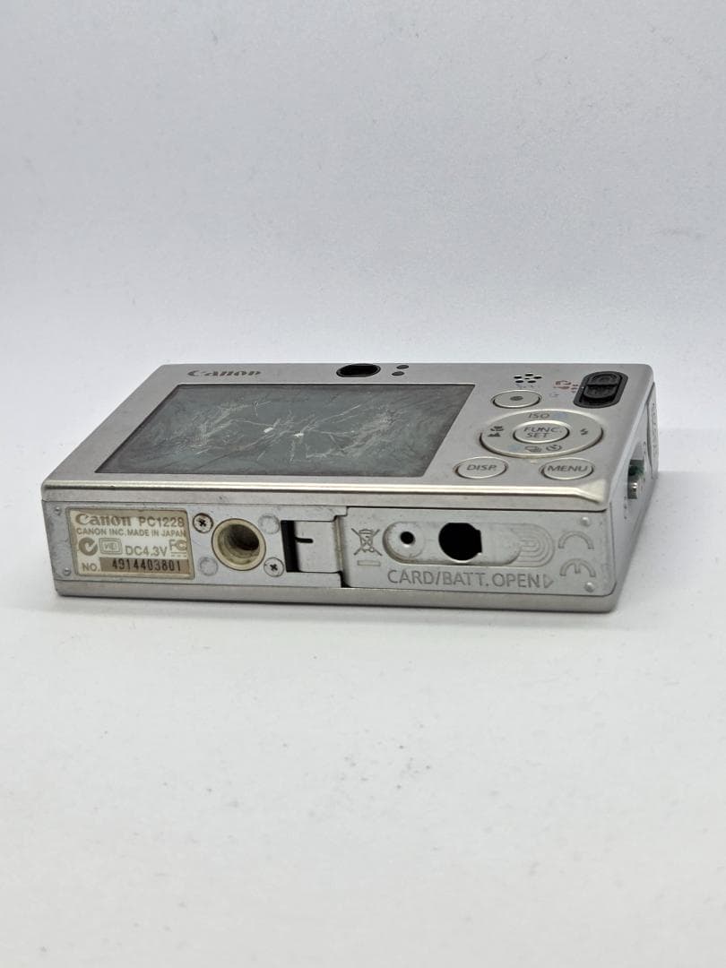 【ジャンク】キャノン Canon IXY DIGITAL 10 デジタルカメラ