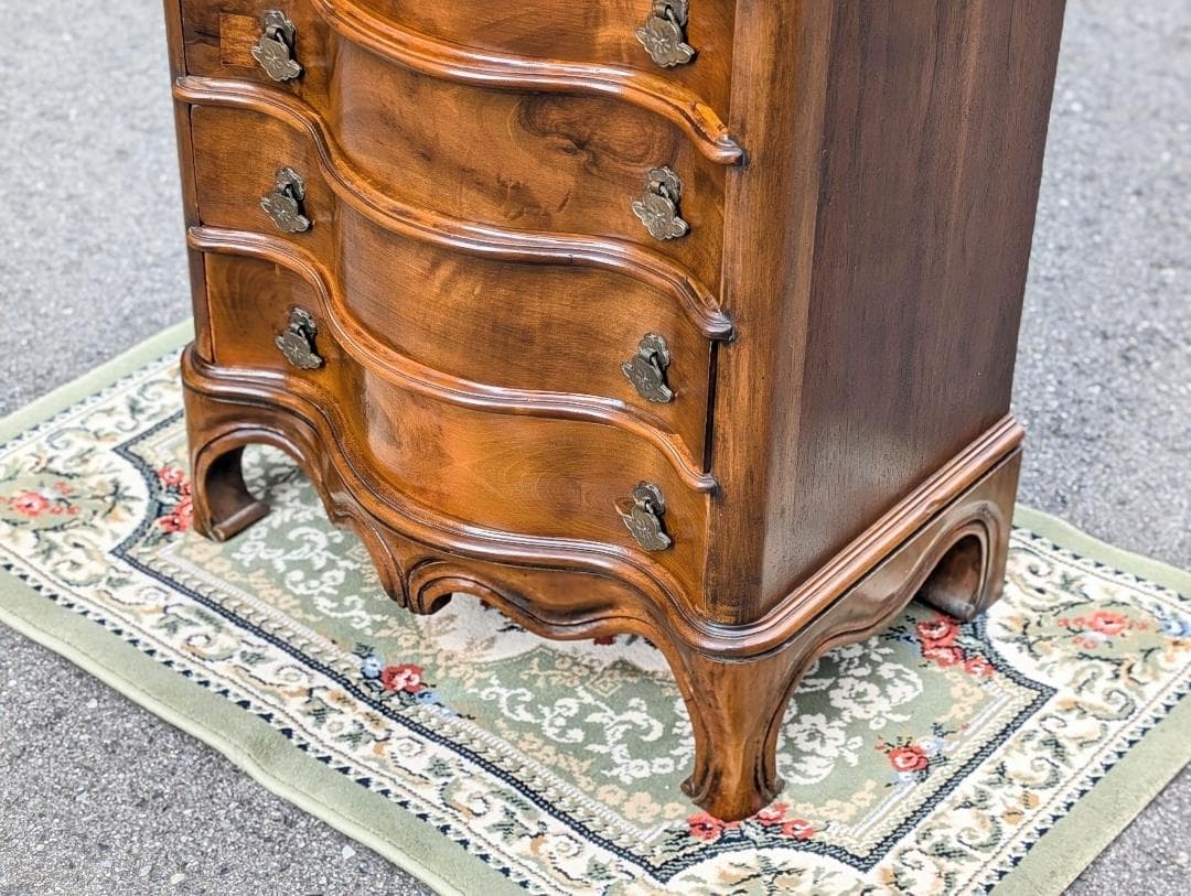 スペイン最高峰☆バロッサバレンティ社／トールチェスト／マホガニー材／IDC大塚