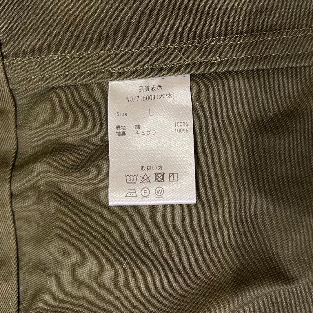 STRASBURGO WORKS 日本製 ファー付ミリタリーコート L