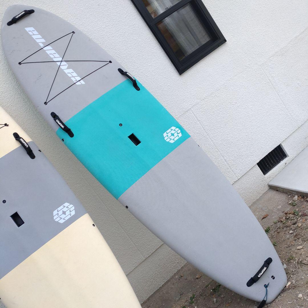【2個セット SUPボード】SAWARNA 中古品 セーフティコード、フィン付