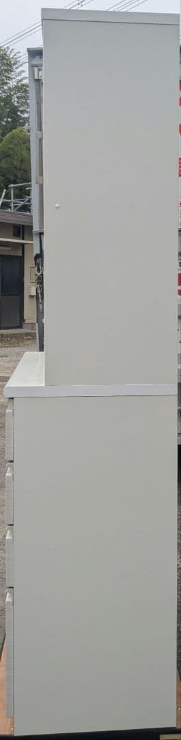 NITORI ニトリ キッチンボード 食器棚　ポスティア 100KB WH