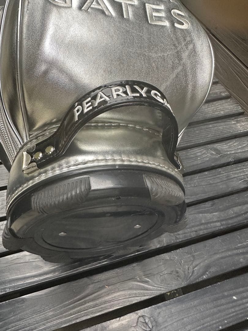 パーリーゲイツ　キャディバッグ限定品　希少シルバー