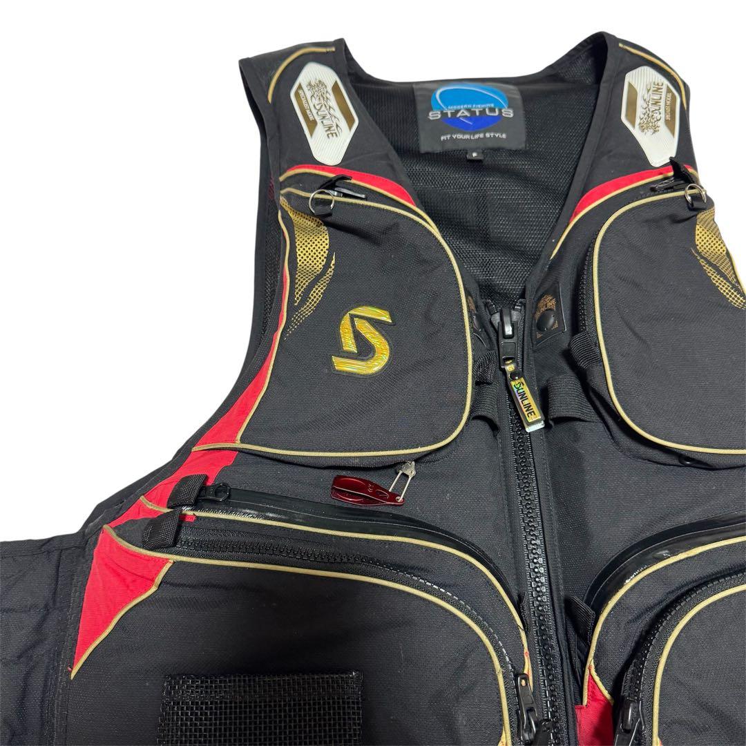 SUNLINE サンライン　フローティングベスト　限定　釣り　ベスト　磯　フカセ