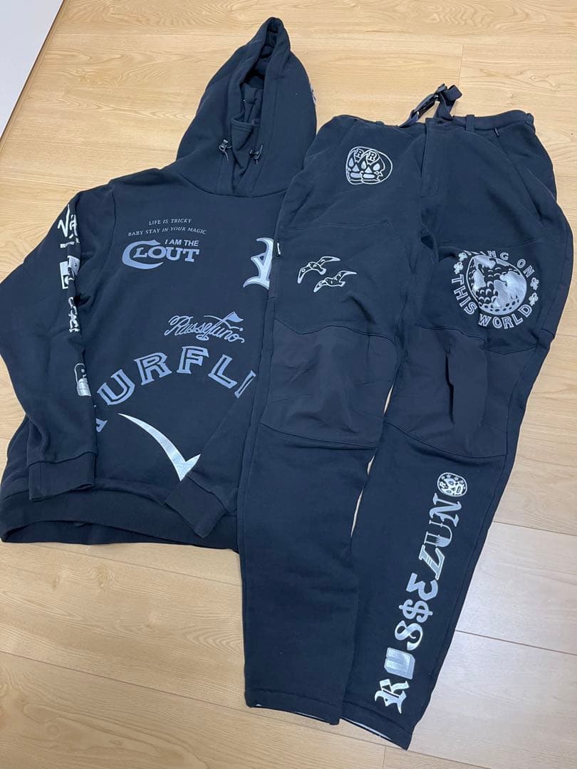 極美品 ラッセルノ RUSSELUNO パーカー パンツ 上下セット 希少