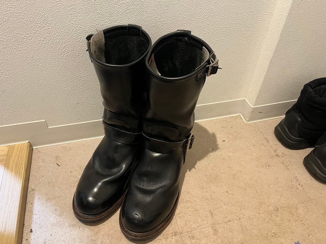 レッドウィング　2268 ブラック　エンジニアブーツ