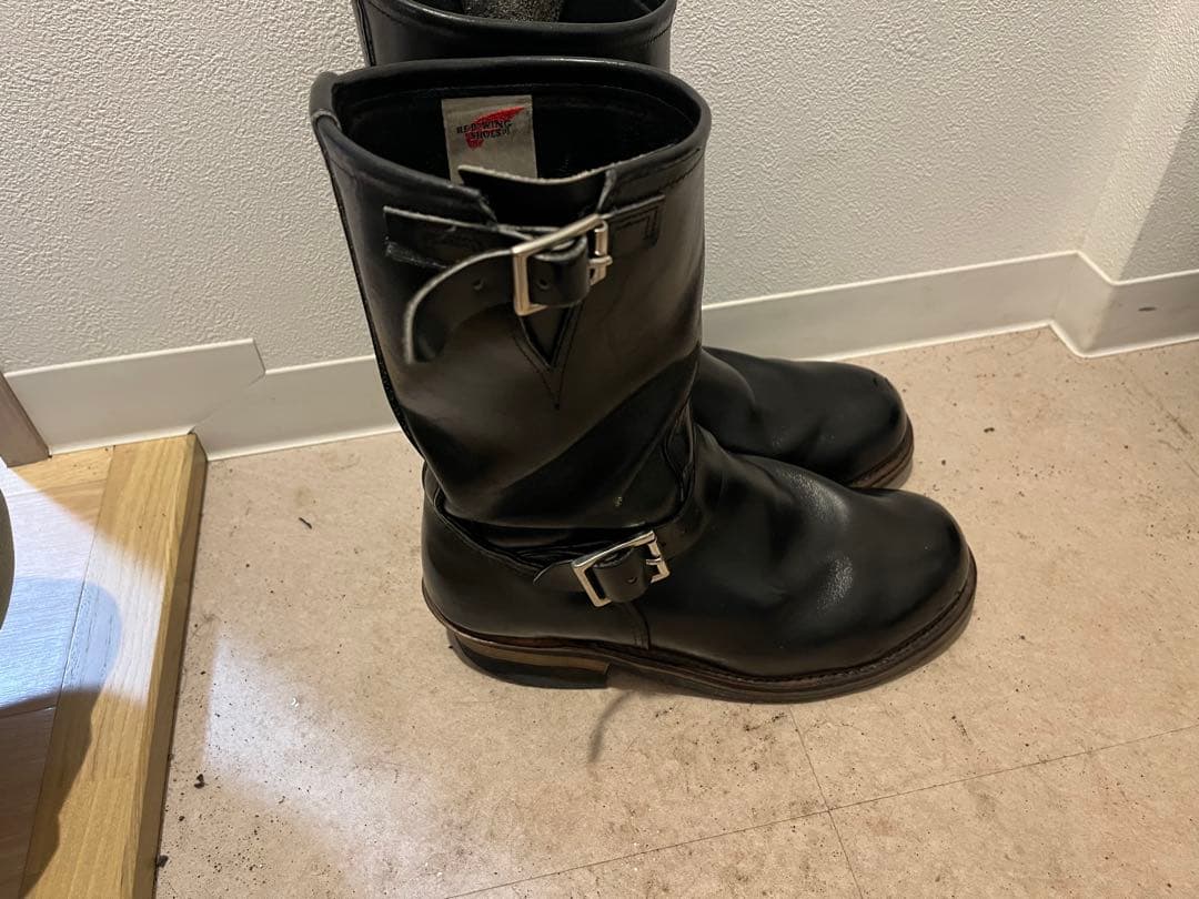 レッドウィング　2268 ブラック　エンジニアブーツ