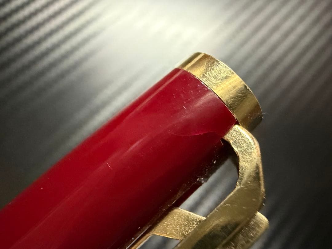 美品 モンブラン No.181 ボルドー ボールペン ハンマートリガー