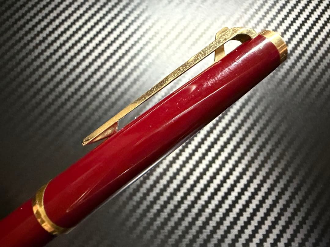 美品 モンブラン No.181 ボルドー ボールペン ハンマートリガー