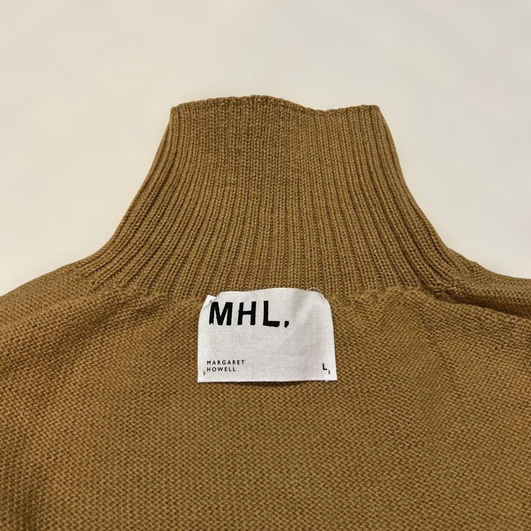 美品✨MHL. 100%ウール　ハイネックセーター スコットランド製