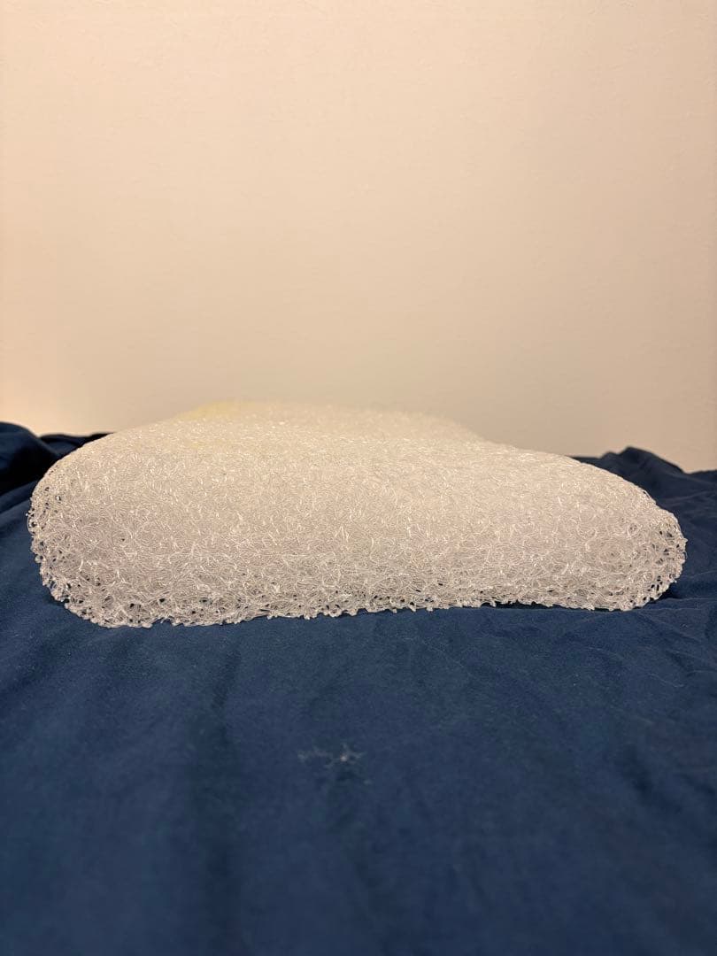 ブレインスリープ ピローLOW カバー（オーガニックスリープ）クラウドホワイト
