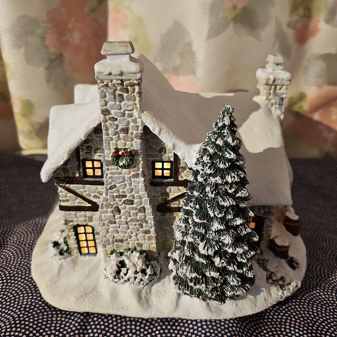 【美品付属品あり】トーマス・キンケード　「サンタのワークショップトイ」クリスマス