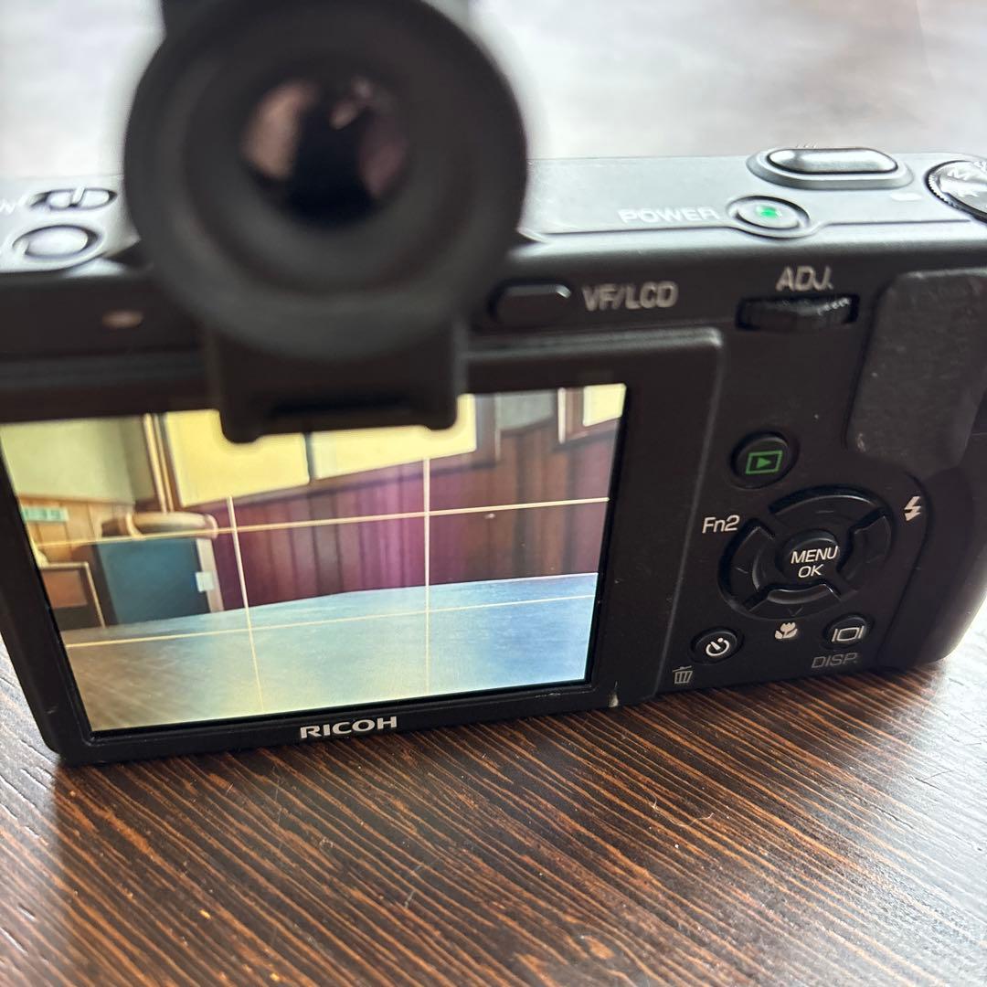 RICOH リコー GX200 自動開閉キャップ付　VF-1ファインダー付き