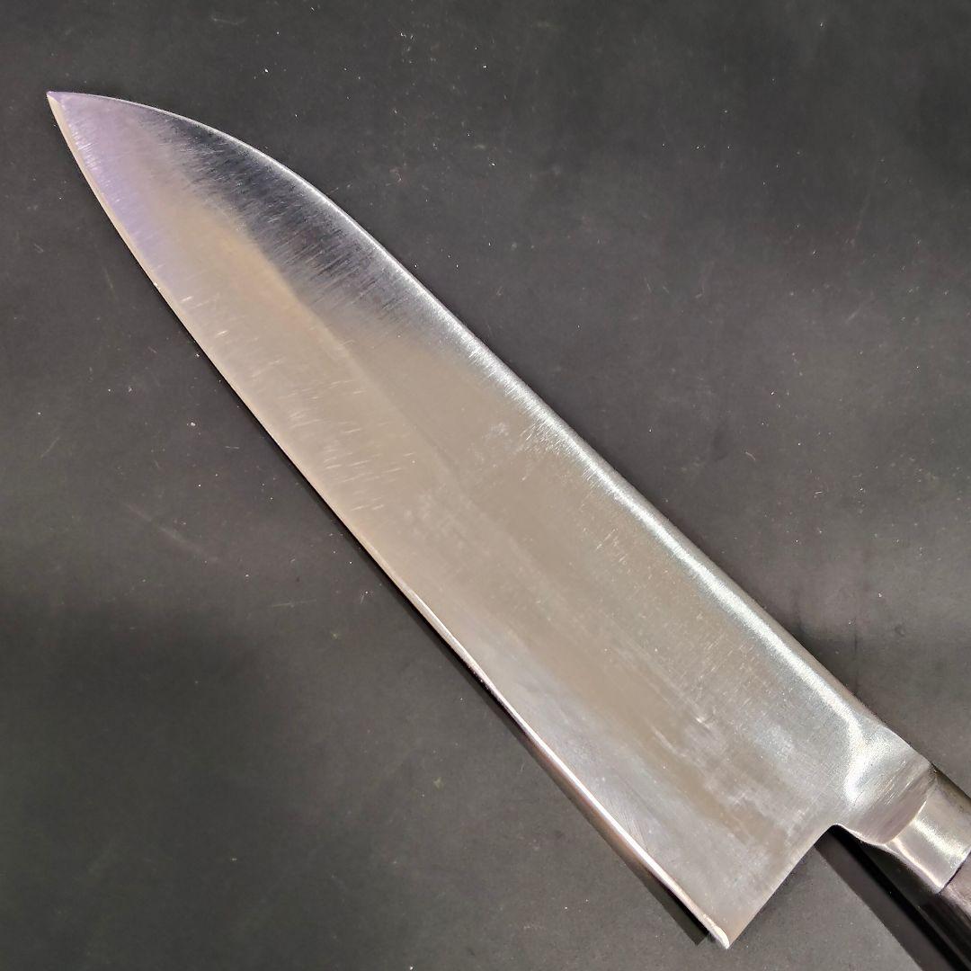 有次 超合金鋼 ハガネ 牛刀 包丁 築地 研ぎ済み