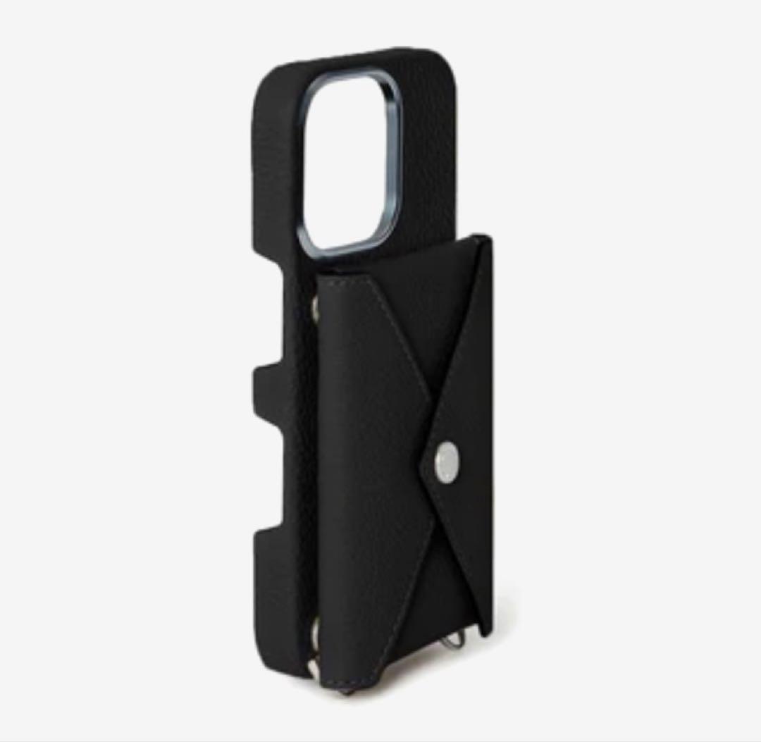 BONAVENTURA iPhone16Proケース　スナップボタン付き