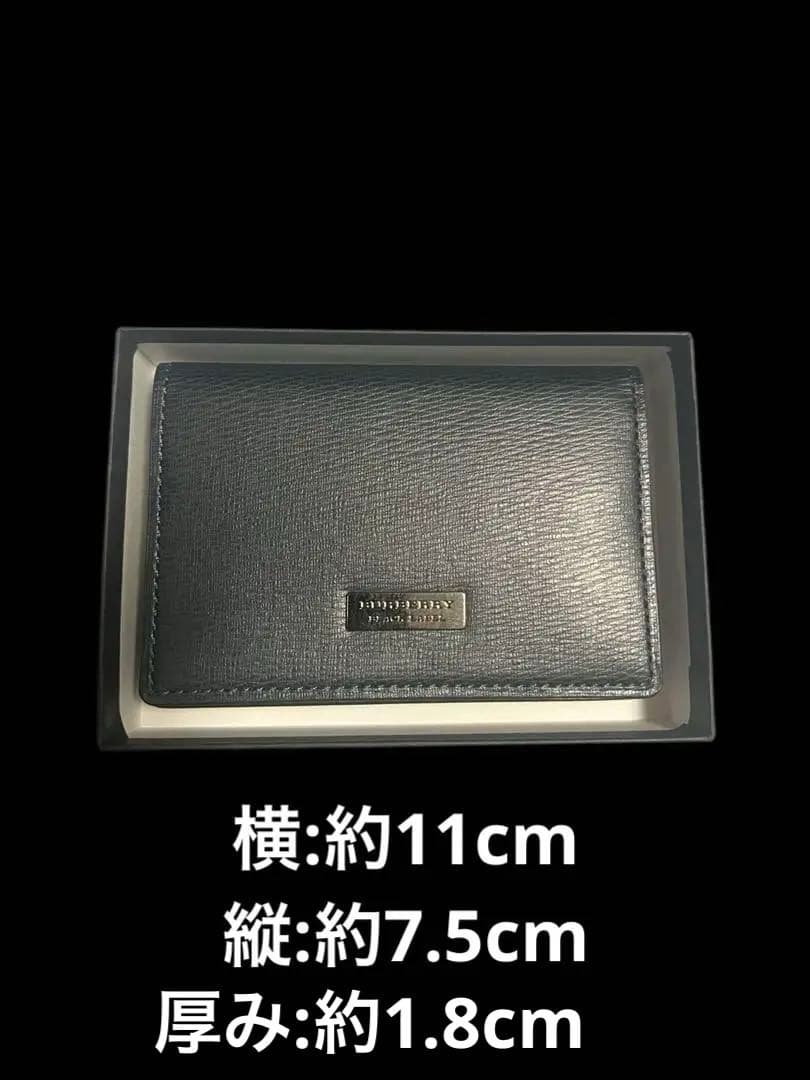 D　BURBERRY BLACK LABEL カードケース 名刺入れ