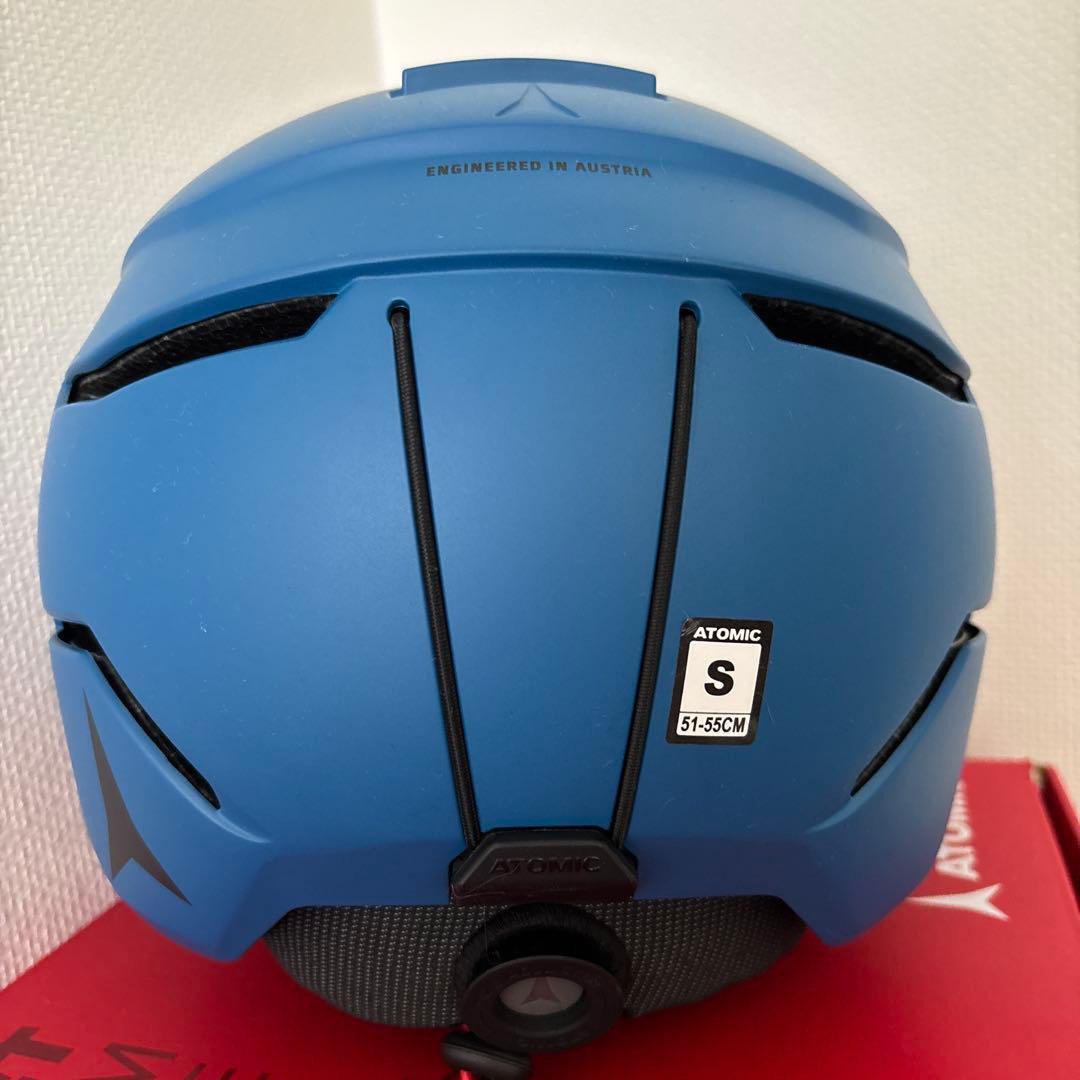 ATOMIC スキー ヘルメット Sサイズ　バイザー付き　キッズ