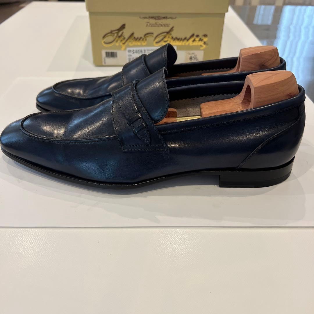 【近日削除】超美品_ stefano branchini ローファー（革靴）
