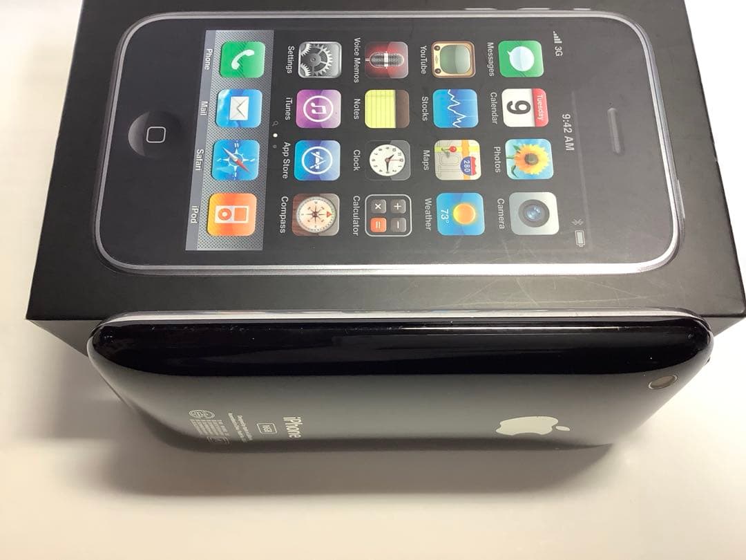 Apple iPhone3GS黒16GB今では貴重なフルセット（望遠セット付き）