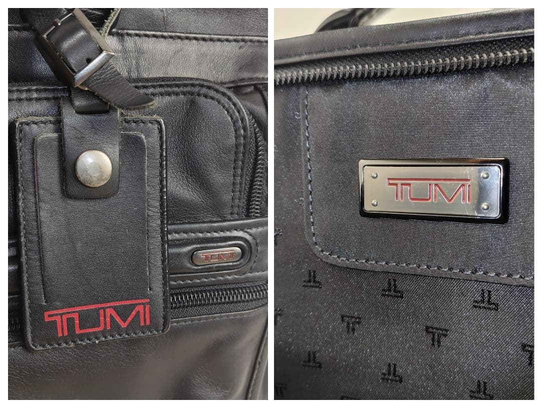 ✨美品✨TUMI トゥミ　ビジネスバッグ　ナパレザー　ブラック 96130D4