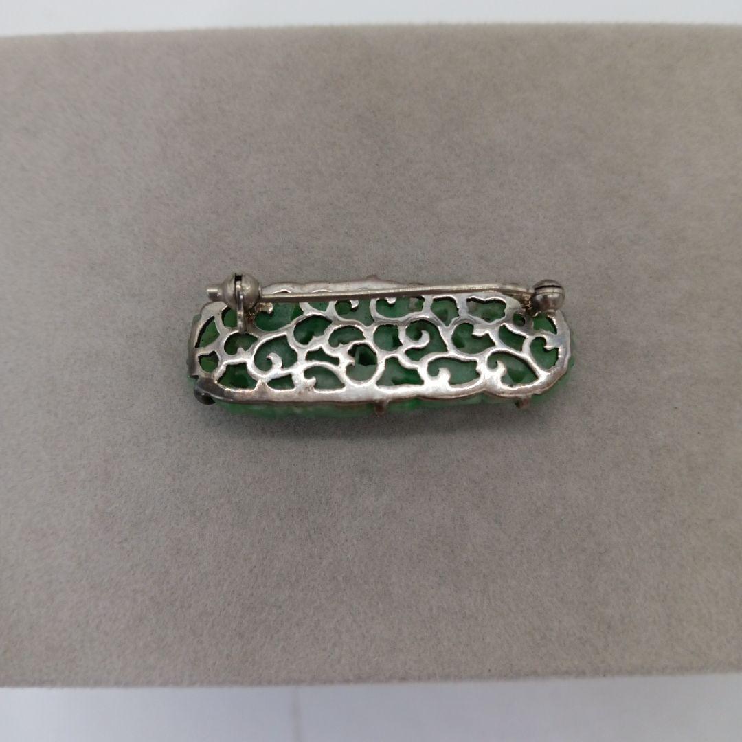 1-1626 ヒスイ ブローチ ペンダントトップ セット売り レディース