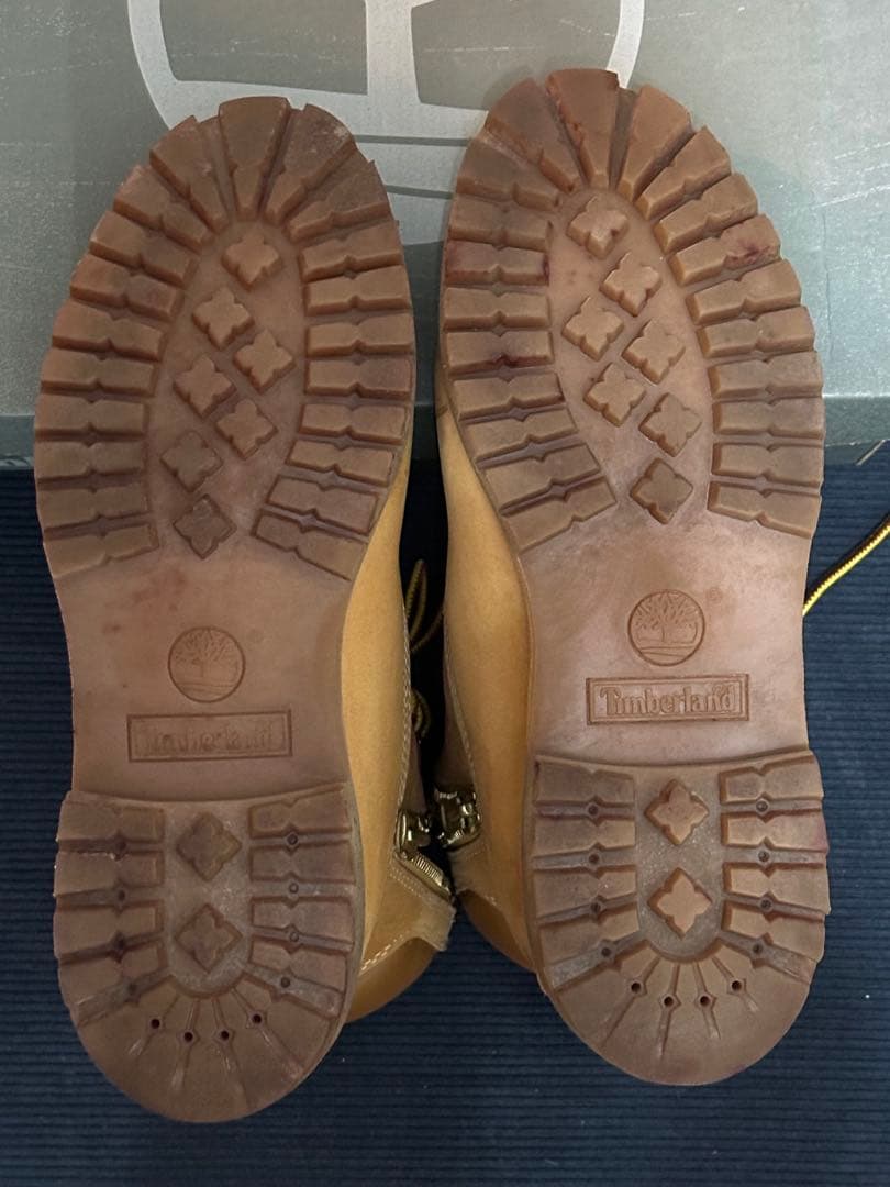 [タケ]Timberland Stussy コラボ ブーツ