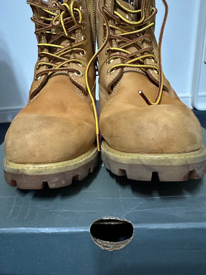 [タケ]Timberland Stussy コラボ ブーツ