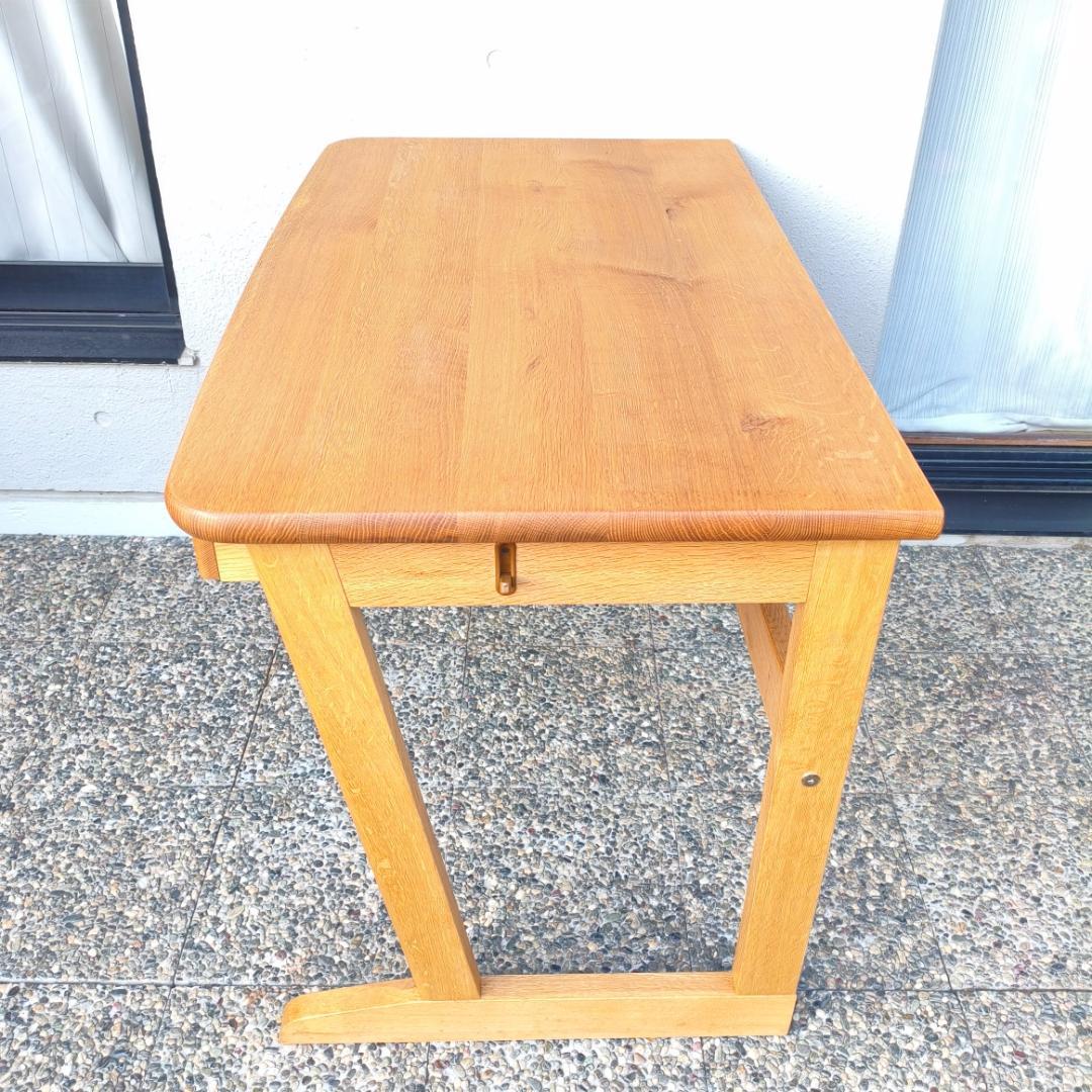 飛騨産業 NH310 デスク 作業机 天然木無垢材 キツツキ 高級家具