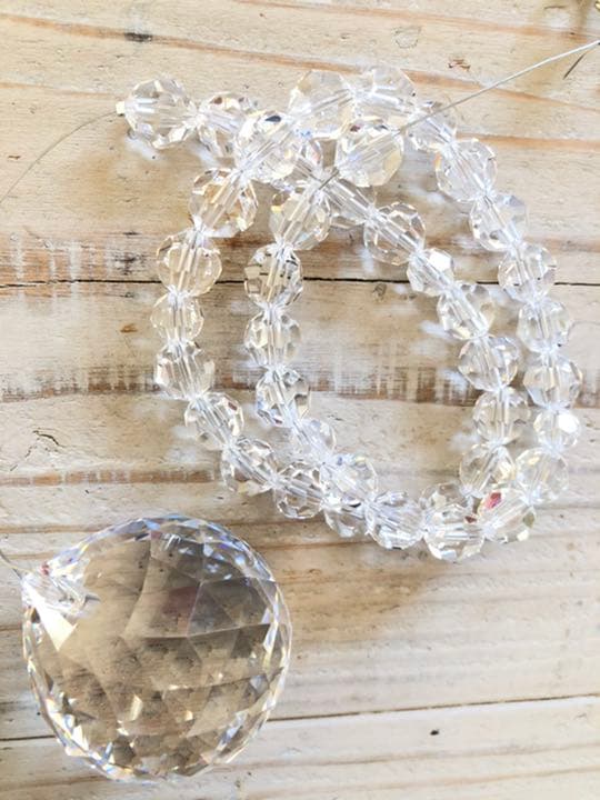 スワロフスキー  サンキャッチャー  特大40mm 未使用品傷有りBランク品扱い