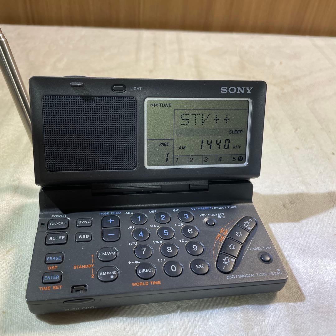名機・動作確認済SONY ICF-SW100 ワールドバンドレシーバー ラジオ