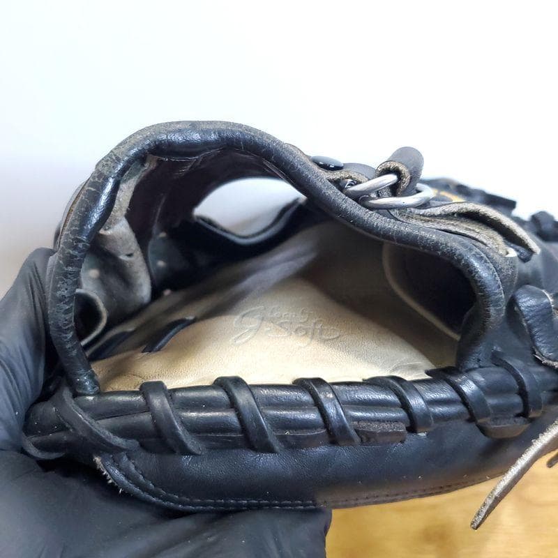 ZETT プロ支給品 ヤクルト 日本製 佐藤作 プロオーダー 硬式グローブ