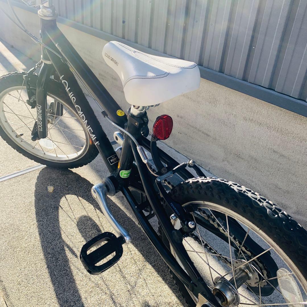 ルイガノLOUIS GARNEAU　16インチ　LGS-J16　補助輪付　黒