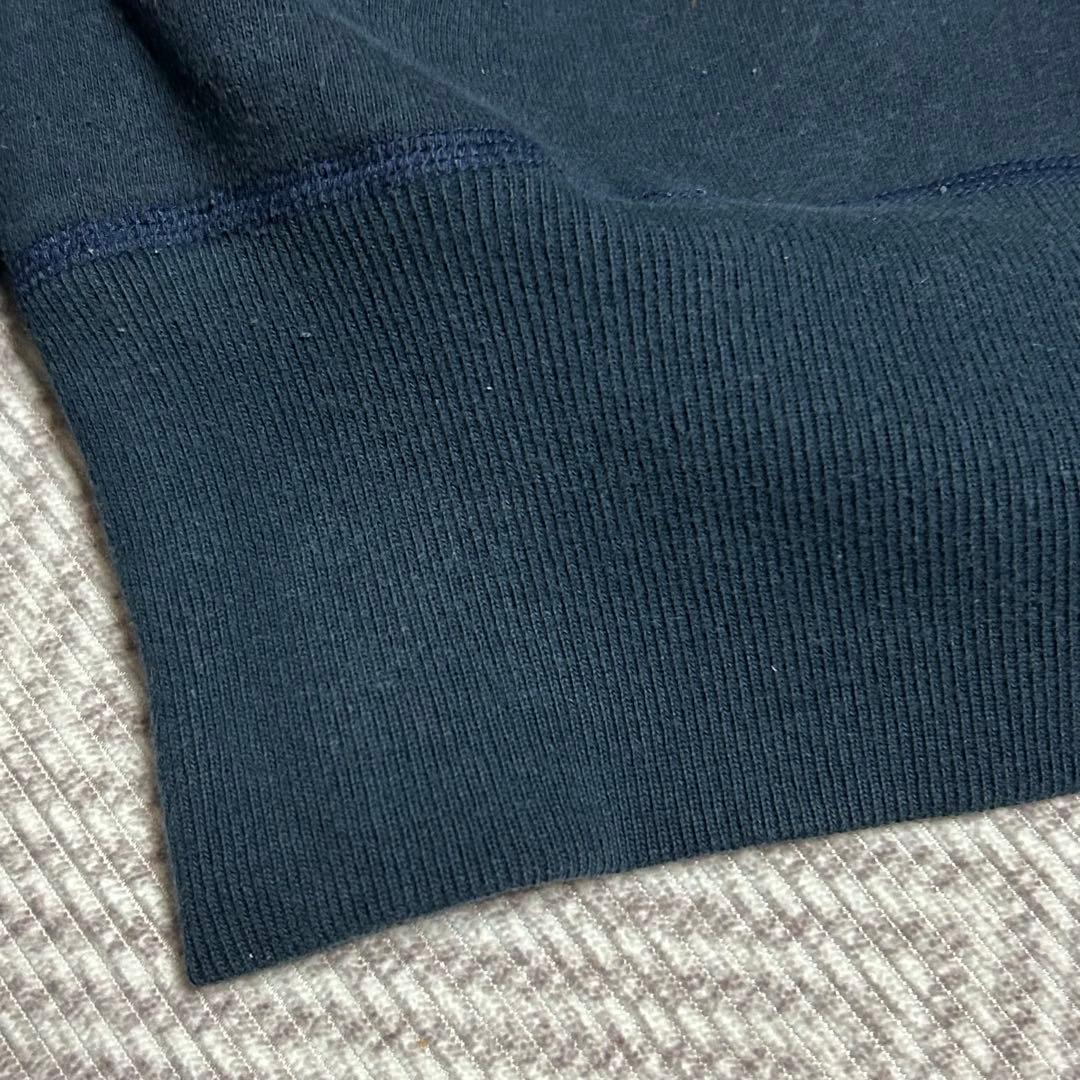 【希少】90sChampion ネイビー スウェット 日本製 両V