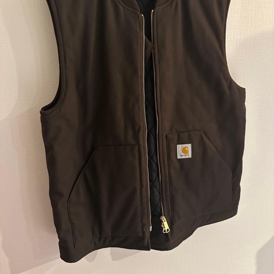トップス carhartt wip CLASSIC VEST Tobacco