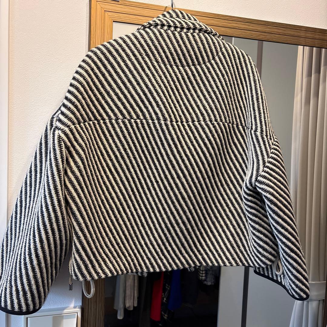 Lallia Mùのウールツイードショートコート35200円