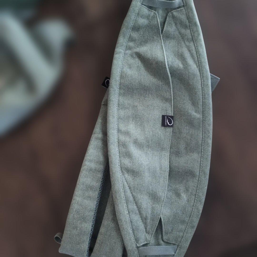 美品　 グスケット GOOSKET365　抱っこ紐Plus　ヒップシート　ミント