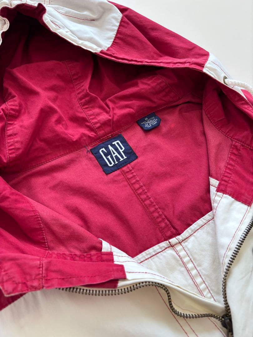 OLD GAP アノラックパーカー ボーダー M プルオーバー