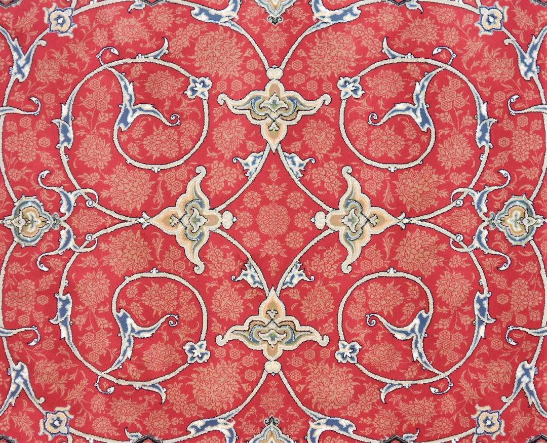 144万ノット！高密度織、本場イラン産 絨毯！150×225cm-201501