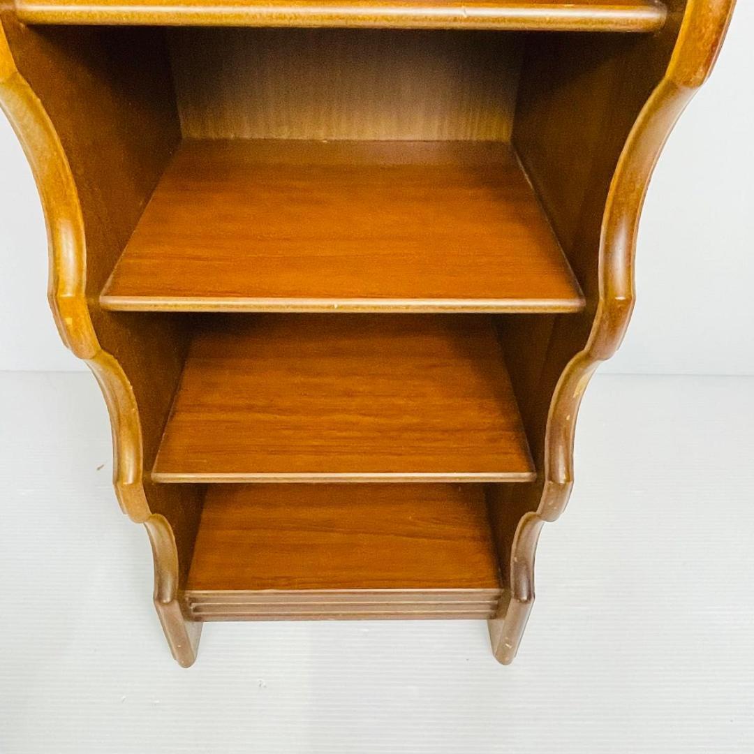 KARIMOKU カリモク 家具 靴箱　スリッパラック　アンティーク 昭和レトロ