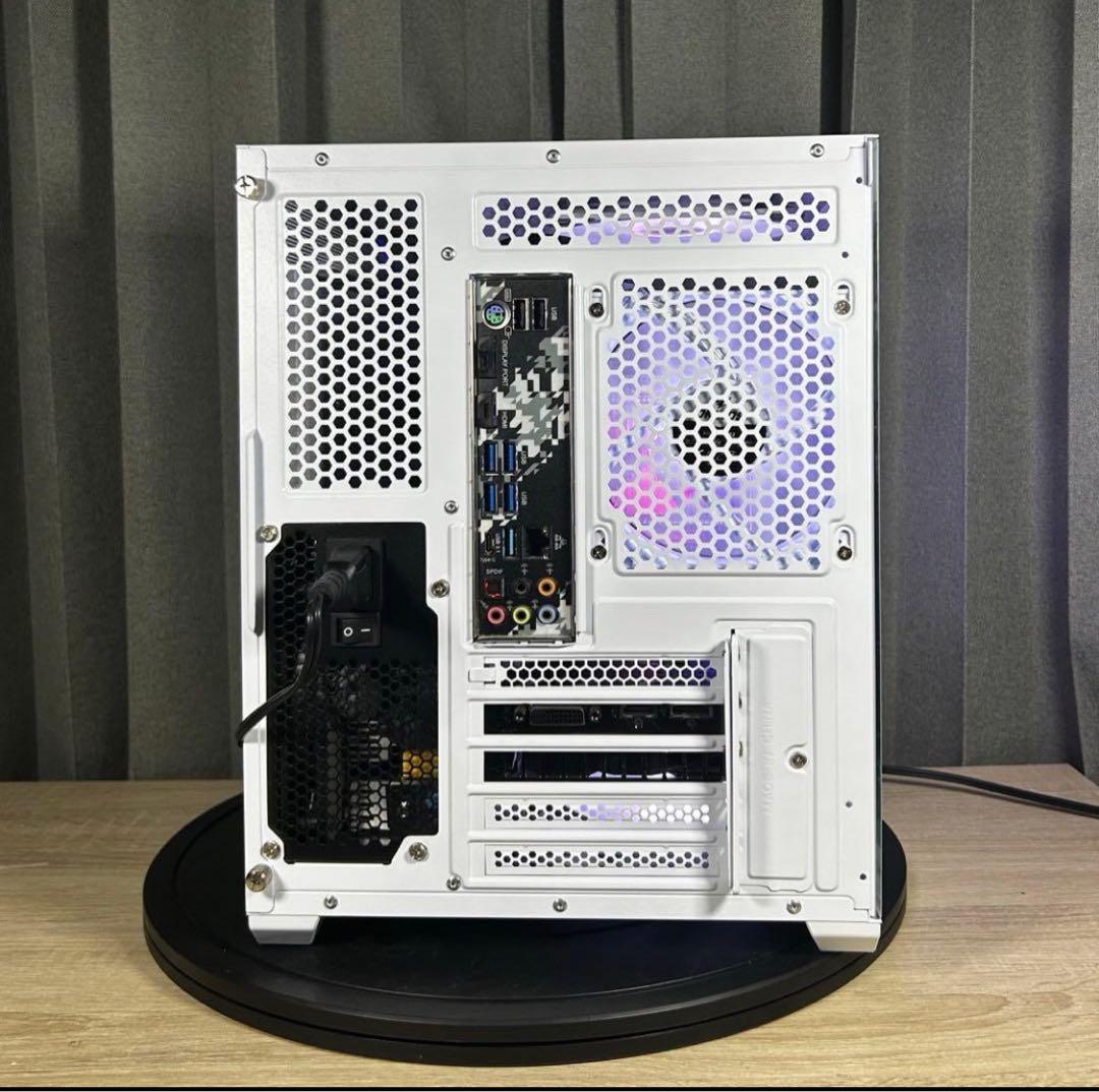 超高性能 光る 白ゲーミングPC Ryzen GTX1660 Windows11