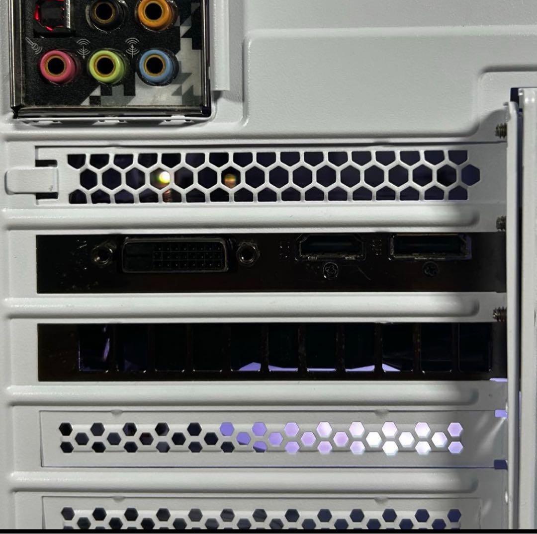 超高性能 光る 白ゲーミングPC Ryzen GTX1660 Windows11