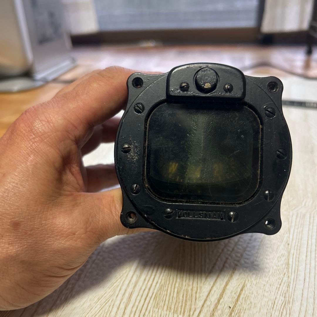 WW2.コルスマン、TYPE758.航空機補償器ゲージ