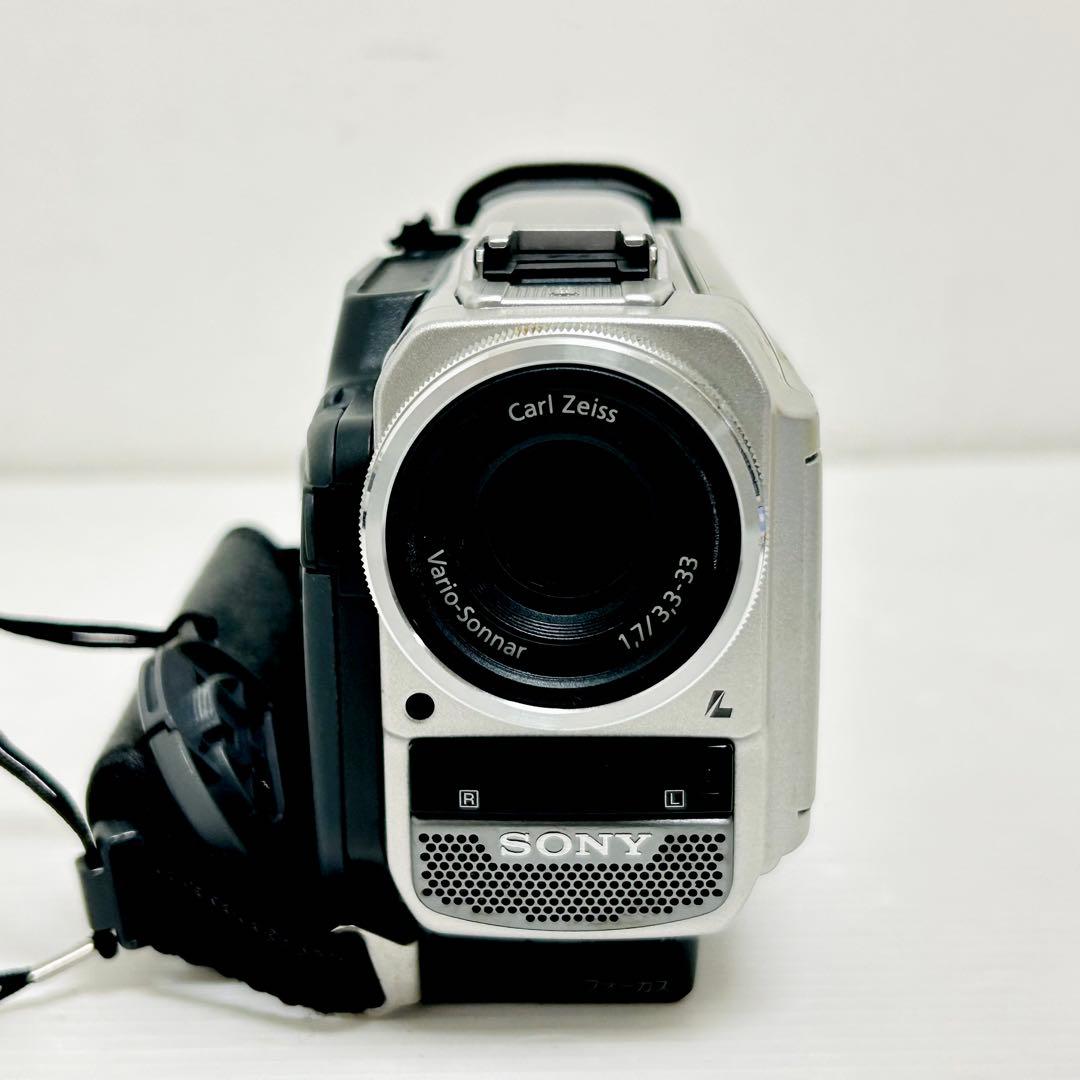 希少動作品 SONY miniDV ハンディカム DCR-TRV8 シルバー