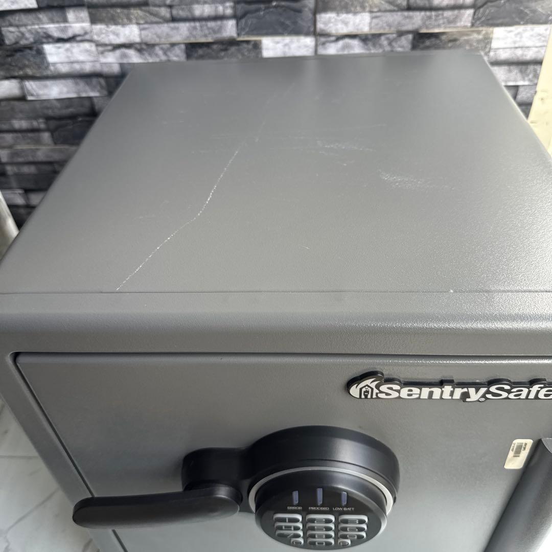 SentrySafe デジタル式耐火・防水金庫　テンキー式【A-165】