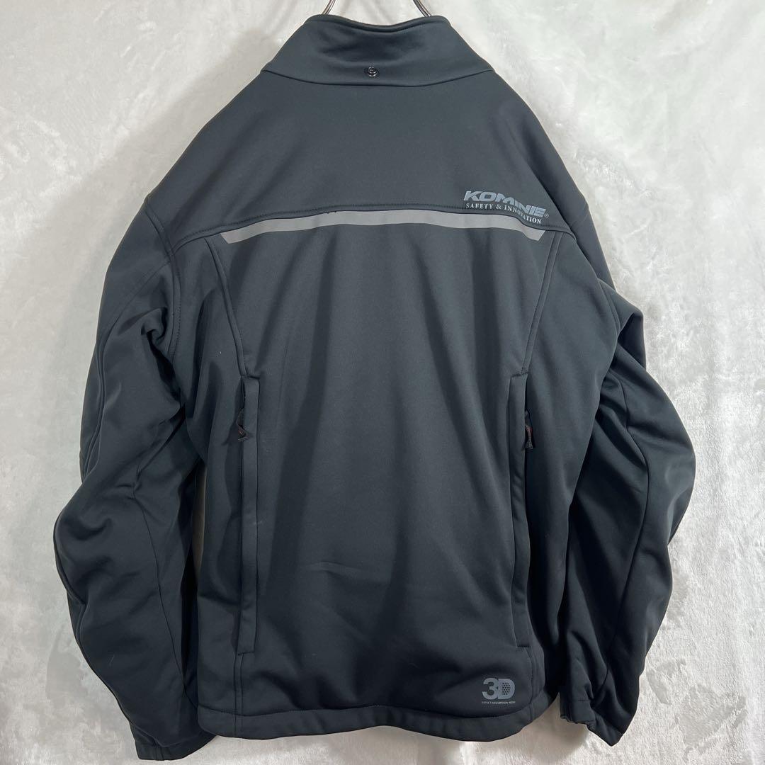 春之助KOMINE コミネ 背中 胸 肘 プロテクター付 インナーダウン付